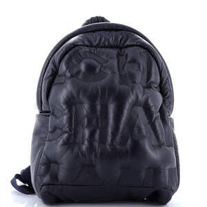 Chanel Doudoune Backpack Leather Medium #206210C34B